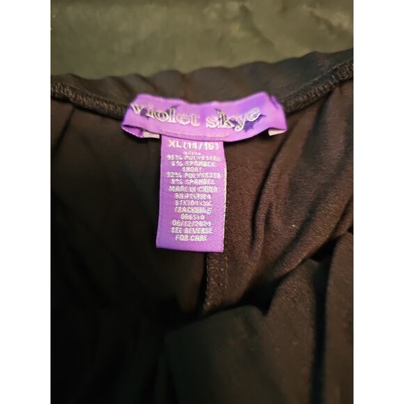 Violet Sky Top. Skort & Headband Cat Face W/ Ears Extra Large 14-16 Girls - Picture 6 of 6